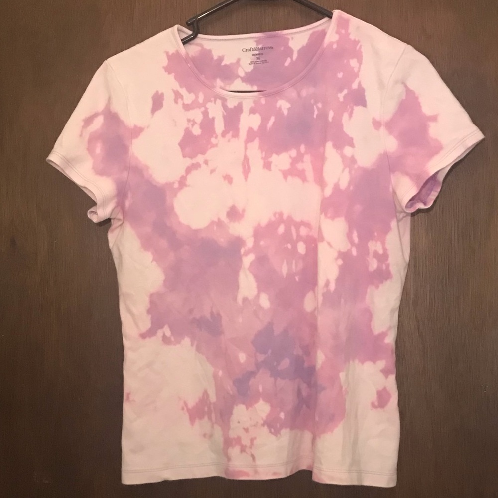 Medium Croft and Barrow tie-dye shirt